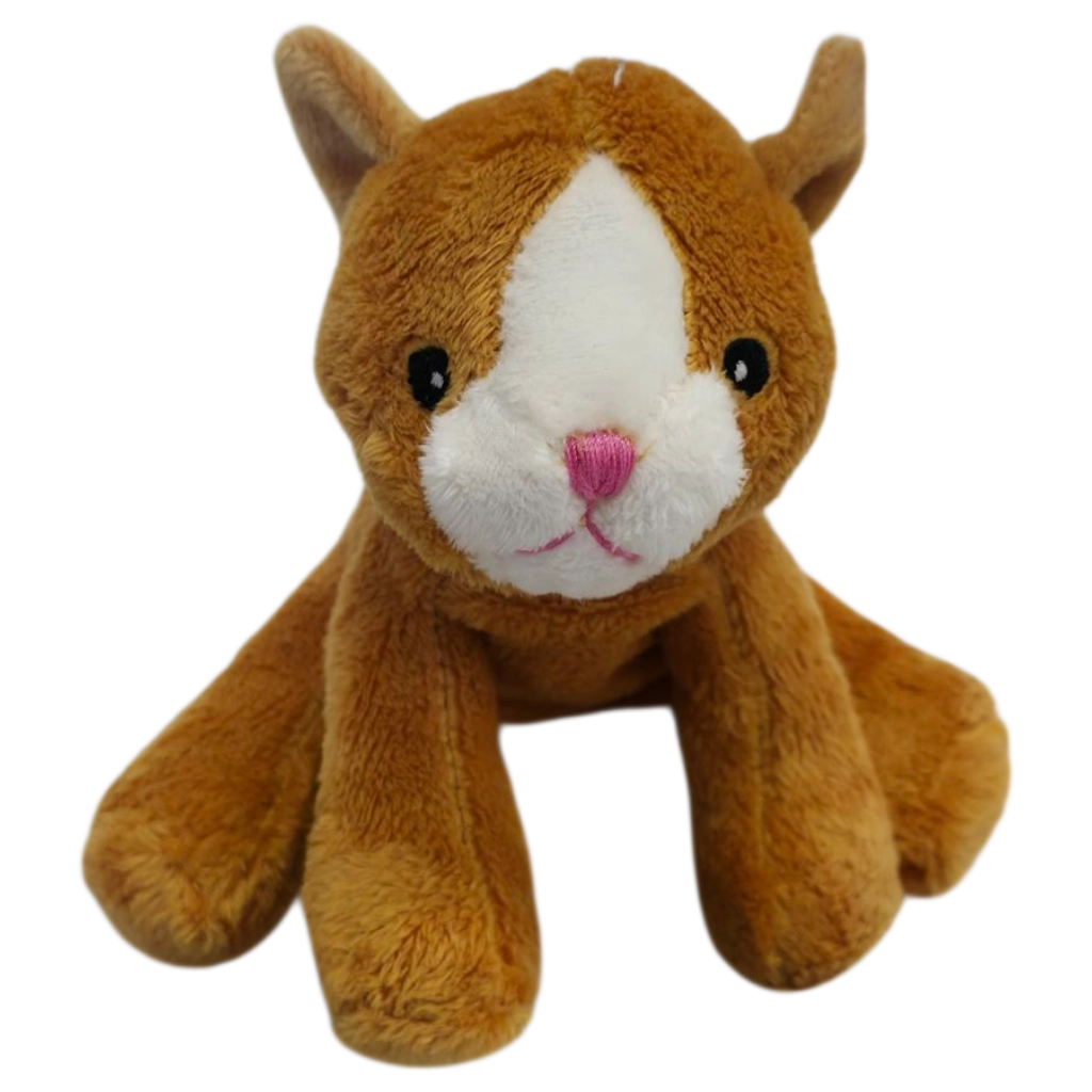 Mini-Animals - Beige Kat - 12 cm