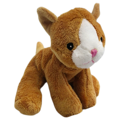 Mini-Animals - Beige Kat - 12 cm