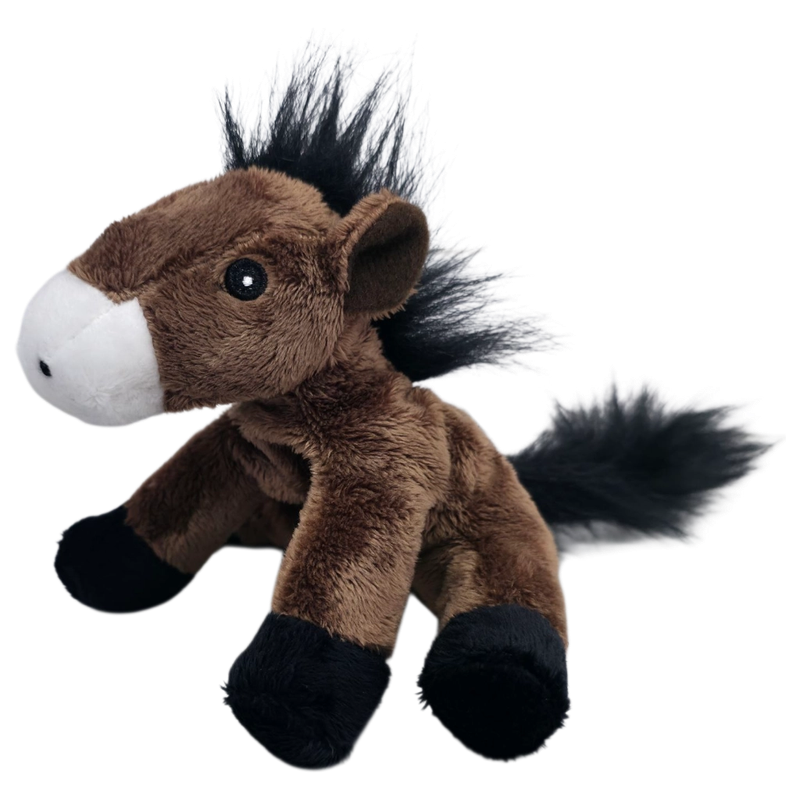 Mini-Animals - Bruin Paard - 12 cm