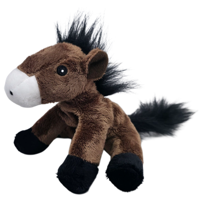 Mini-Animals - Bruin Paard - 12 cm
