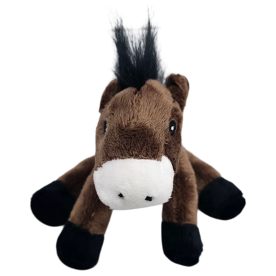 Mini-Animals - Bruin Paard - 12 cm