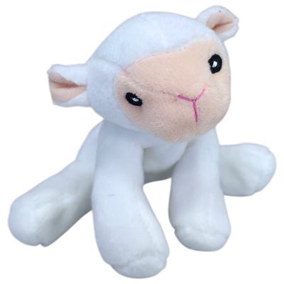 Mini-Animals - Lammetje - 12 cm
