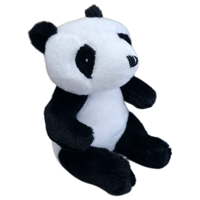 Mini-Animals - Zittende Panda - 12 cm
