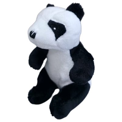 Mini-Animals - Zittende Panda - 12 cm