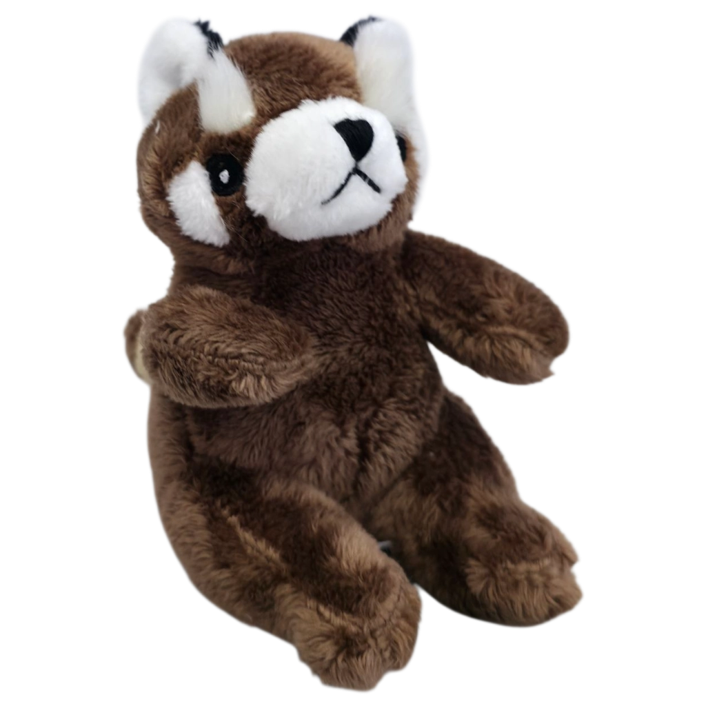 Mini-Animals - Zittende Wasbeer - 12 cm