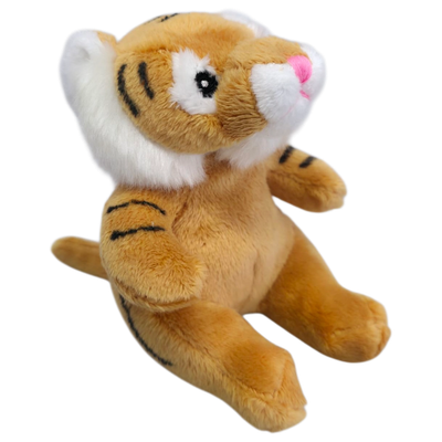 Mini-Animals - Zittende Tijger - 12 cm