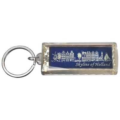 Sleutelhanger Knipperende hanger met skyline