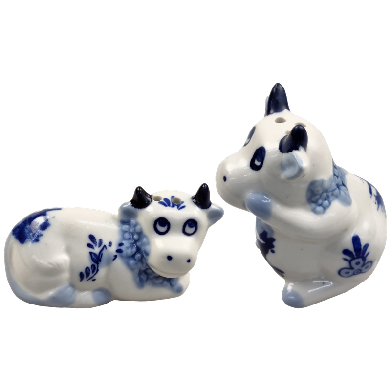 Delfts blauwe Peper en zout koeien