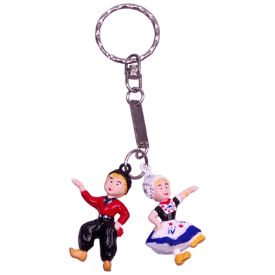 Sleutelhanger Boer en boerin