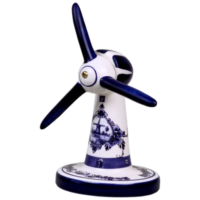 Delfts blauwe Molen, windturbine 11 cm