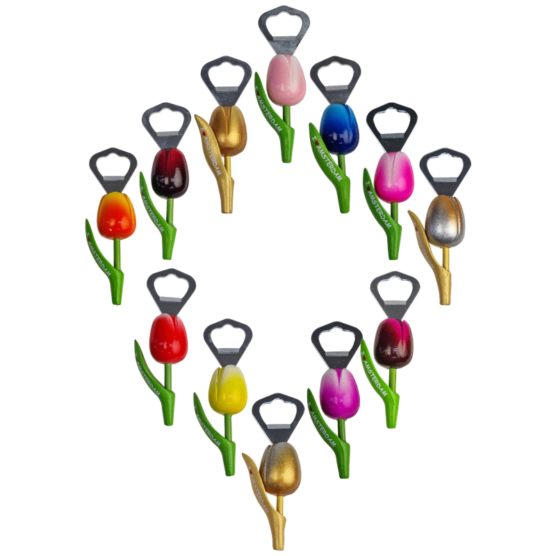 Tulpen I ♥ Amsterdam - flesopener