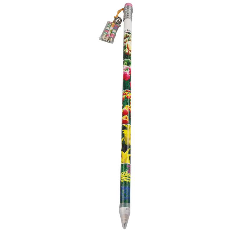 Reuzenpotlood foto's tulpen