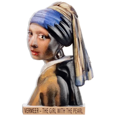 Magneet Meisje met de Parel - print