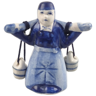 Delfts blauwe Jongen met juk 7 cm