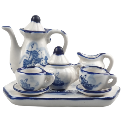 Delfts blauwe Serviesje (mini)