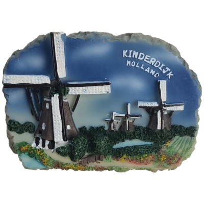 Magneet Kinderdijk, molens