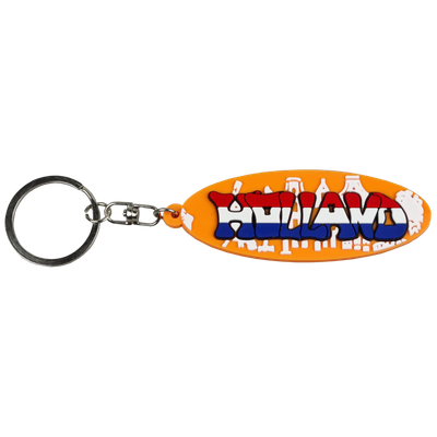 Sleutelhanger Holland graffiti oranje