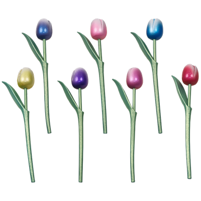 Tulpen 19 cm - Metallic Look
