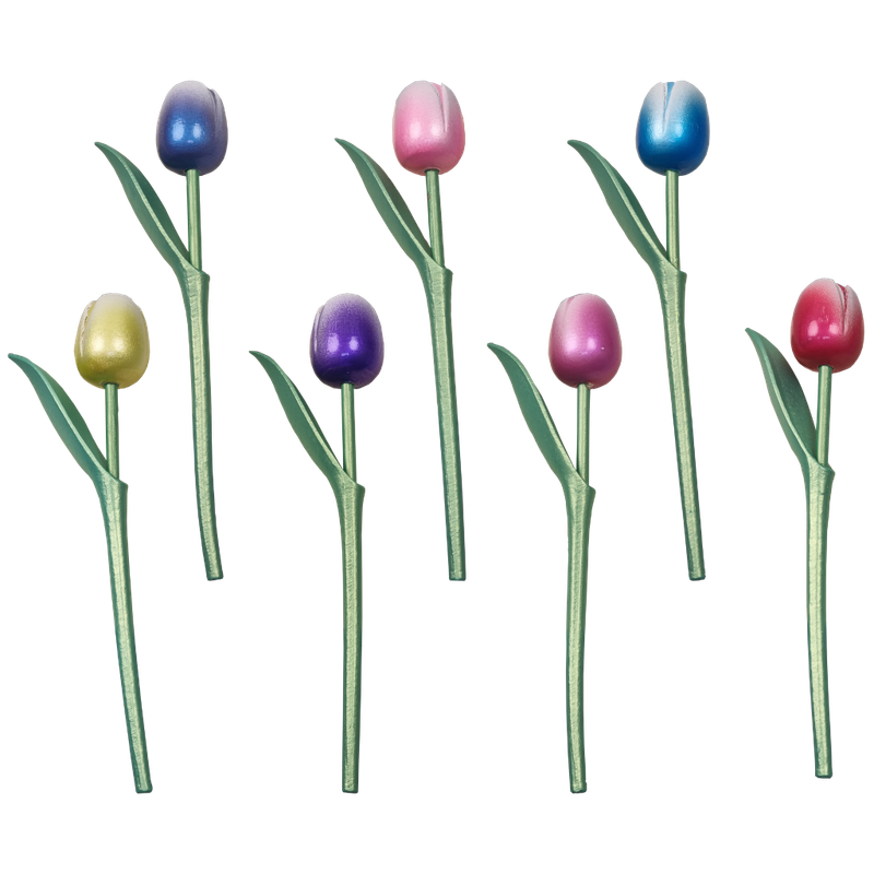 Tulpen 19 cm - Metallic Look