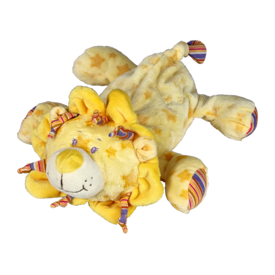 Leeuw Yellow liggend, 28 cm