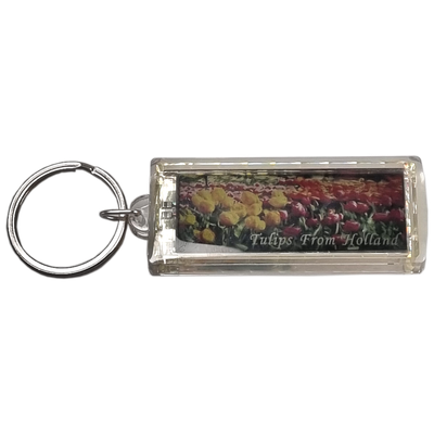 Sleutelhanger Knipperende hanger met tulpen