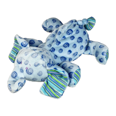 Olifant Blue liggend, 28 cm