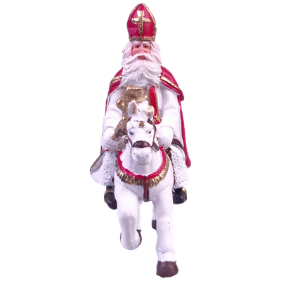 Sinterklaas op paard