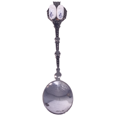 Lepeltje blauwe klompjes