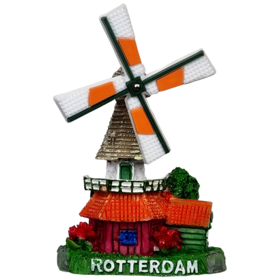 Magneet Rotterdam molen oranje