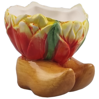 Bakje tulp oranje geel