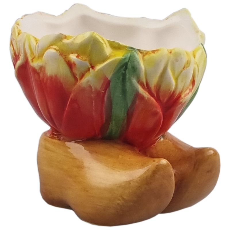 Bakje tulp oranje geel