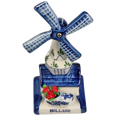 Delfts blauwe Molen met klomp