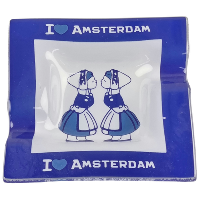 Asbak love Amsterdam meisjes 12 cm