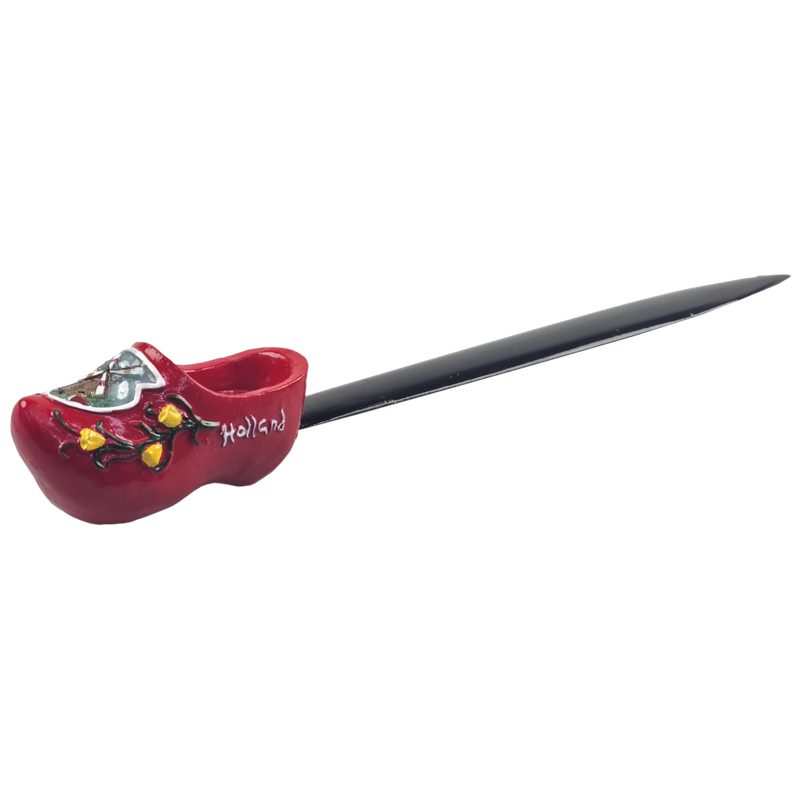Briefopener klomp Holland - rood