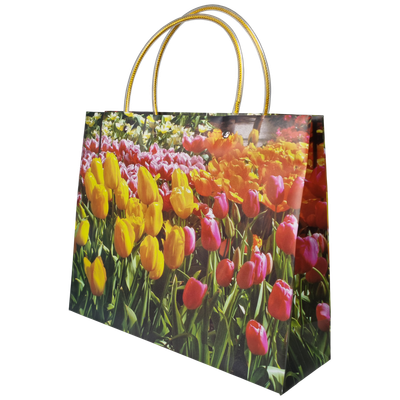 Draagtas tulpen breed