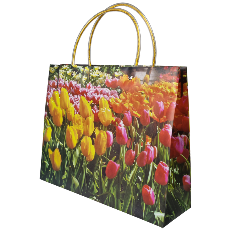 Draagtas tulpen breed