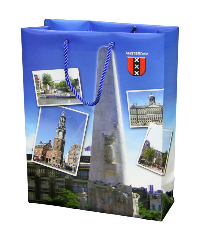 Draagtas 3d Amsterdam foto's