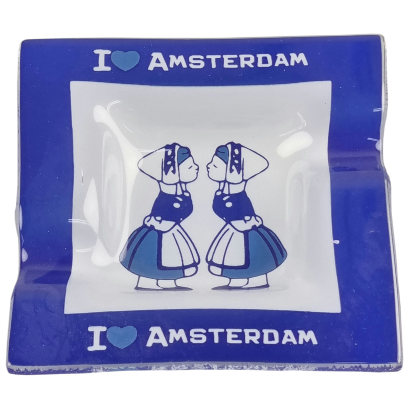 Asbak love Amsterdam meisjes 8 cm