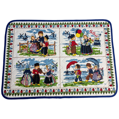 Placemat spelende kinderen