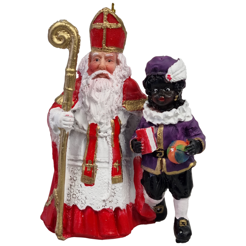 Sinterklaas + Zwarte Piet staand