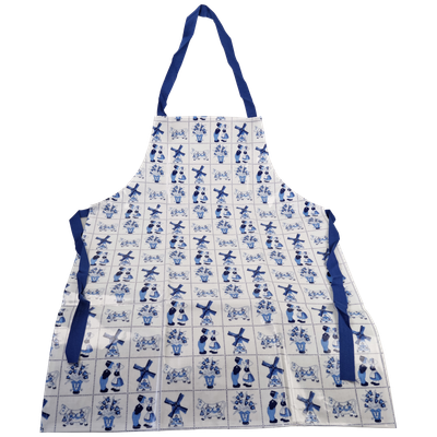 BBQ schort tegeltjes geplastif