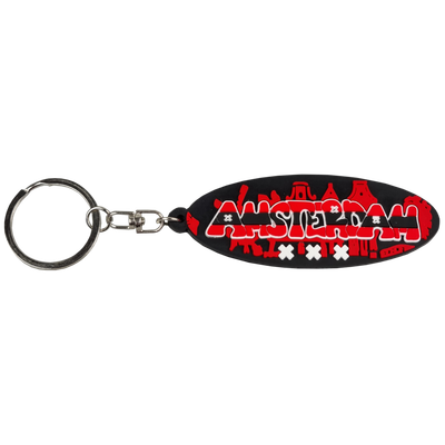 Sleutelhanger Amsterdam graffiti