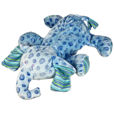 Olifant Blue liggend, 38 cm