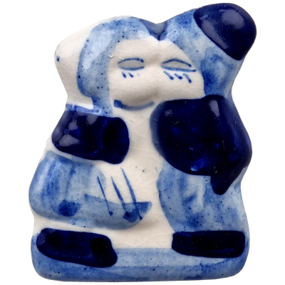 Delfts blauwe Kuspaar - magneet