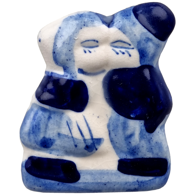 Delfts blauwe Kuspaar - magneet