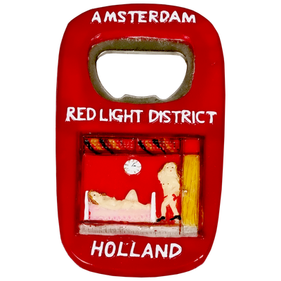 Flesopener redlight district rood
