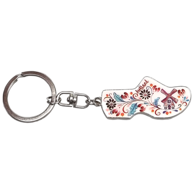 Sleutelhanger Klomp gekleurd