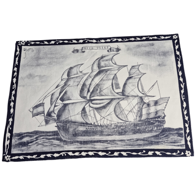 Placemat Beekvliet indigo