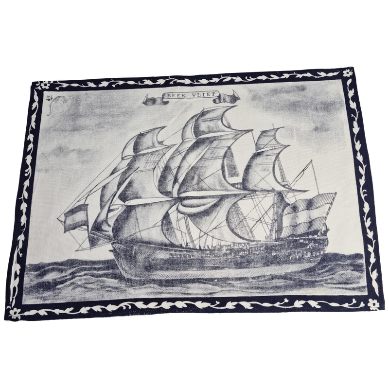 Placemat Beekvliet indigo