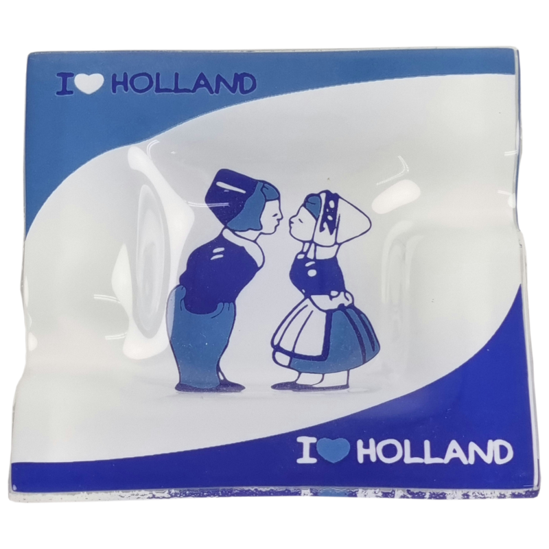 Asbak I love Holland 8 cm